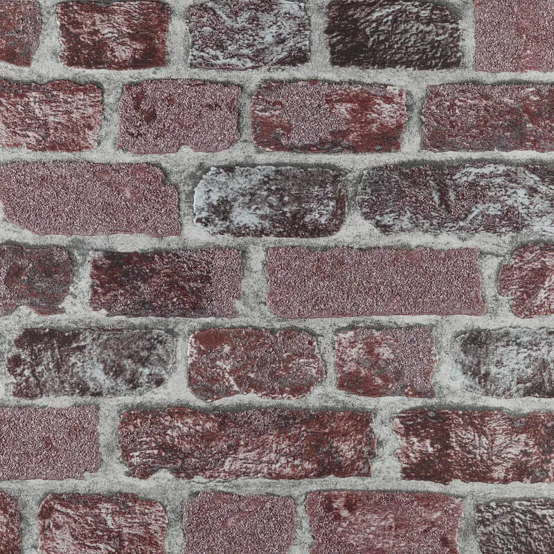 Baker street Red Brick Wallpaper Wallpaper Inn