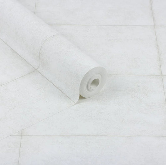 Urban Block Ivory - Wallpaper Inn