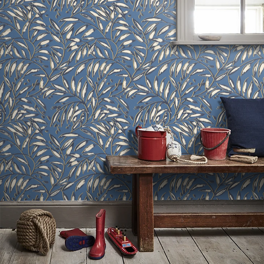 Lorena Vine - Indigo Wallpaper
