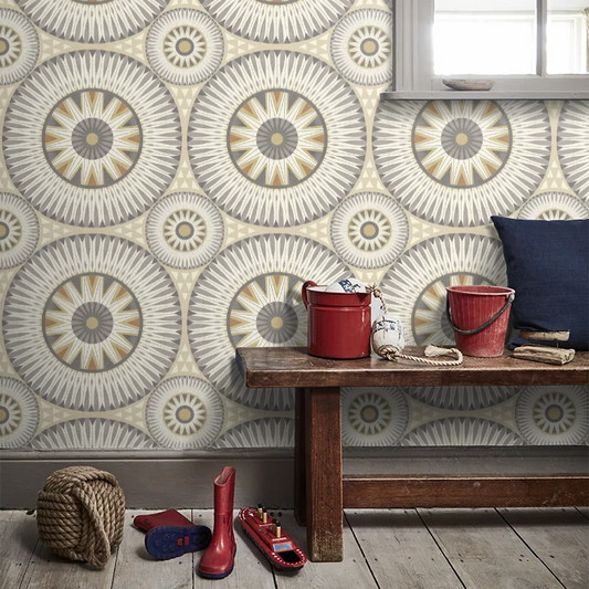 Large Ellipse - Fossil Wallpaper