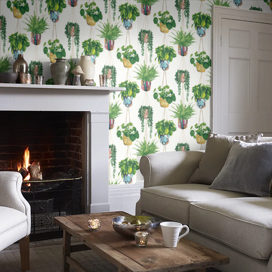 Houseplant - Parakeet Wallpaper