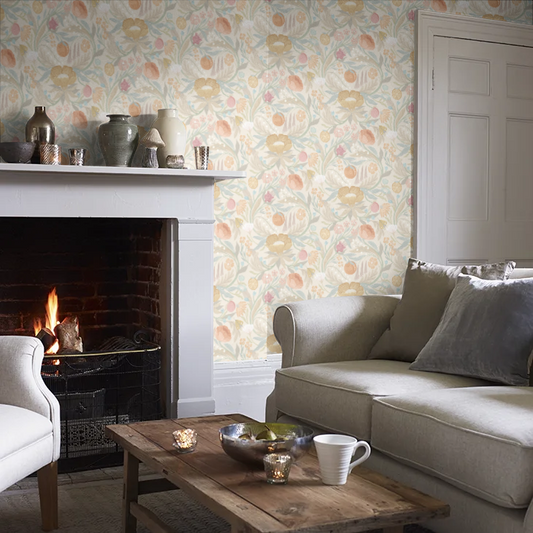 CLEMENTINE - Chalk & Parchment Wallpaper
