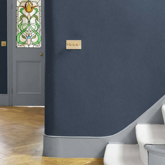 Country Home - Denim Wallpaper