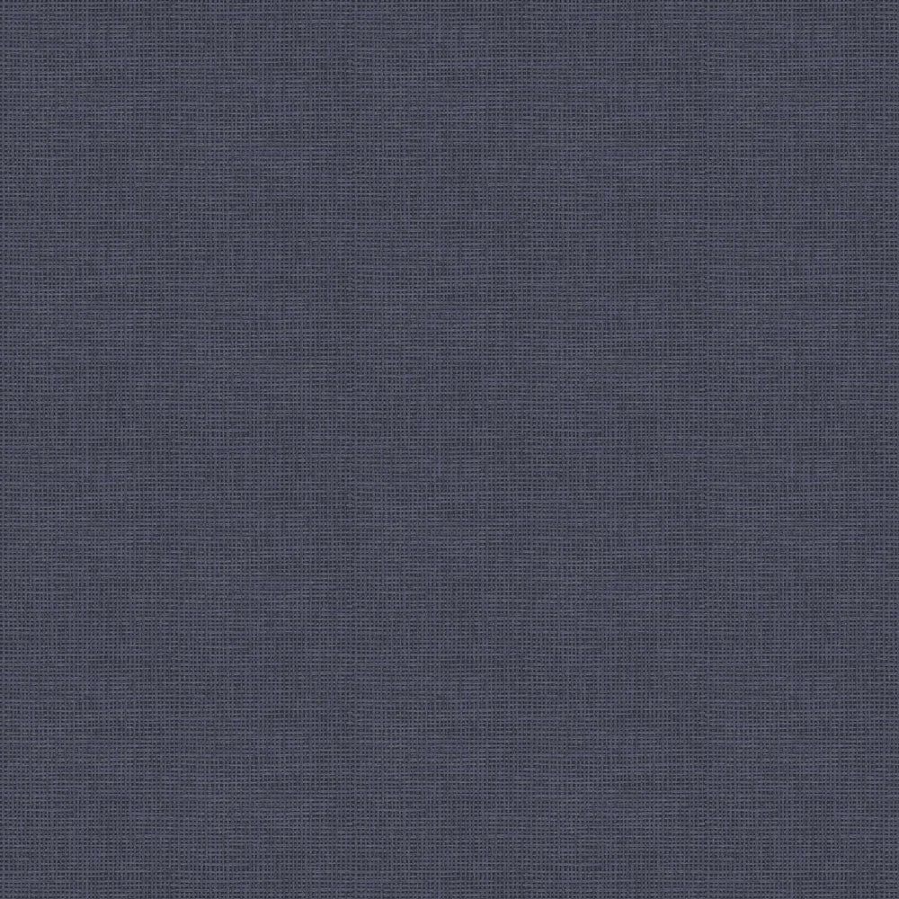 Rustic Weft - Denim Wallpaper