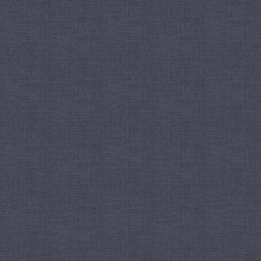 Rustic Weft - Denim Wallpaper