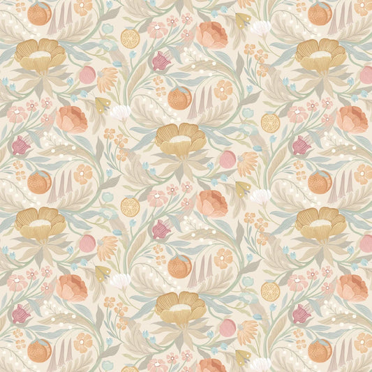 CLEMENTINE - Chalk & Parchment Wallpaper