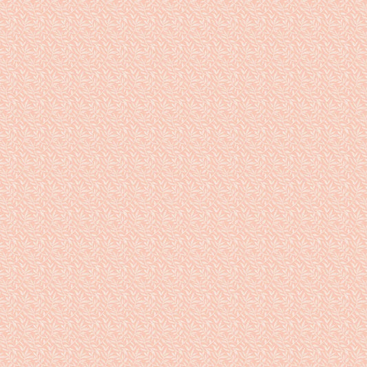Dotty Leaf - Apricot Wallpaper
