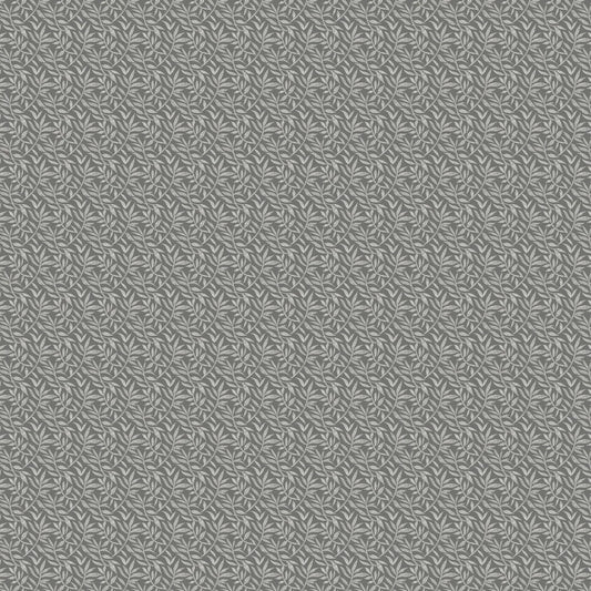 Dotty Leaf - Charcoal Wallpaper