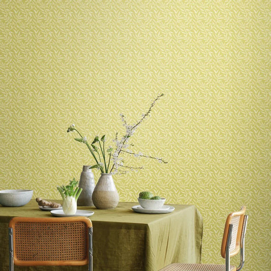 Dotty Leaf - Fern Wallpaper