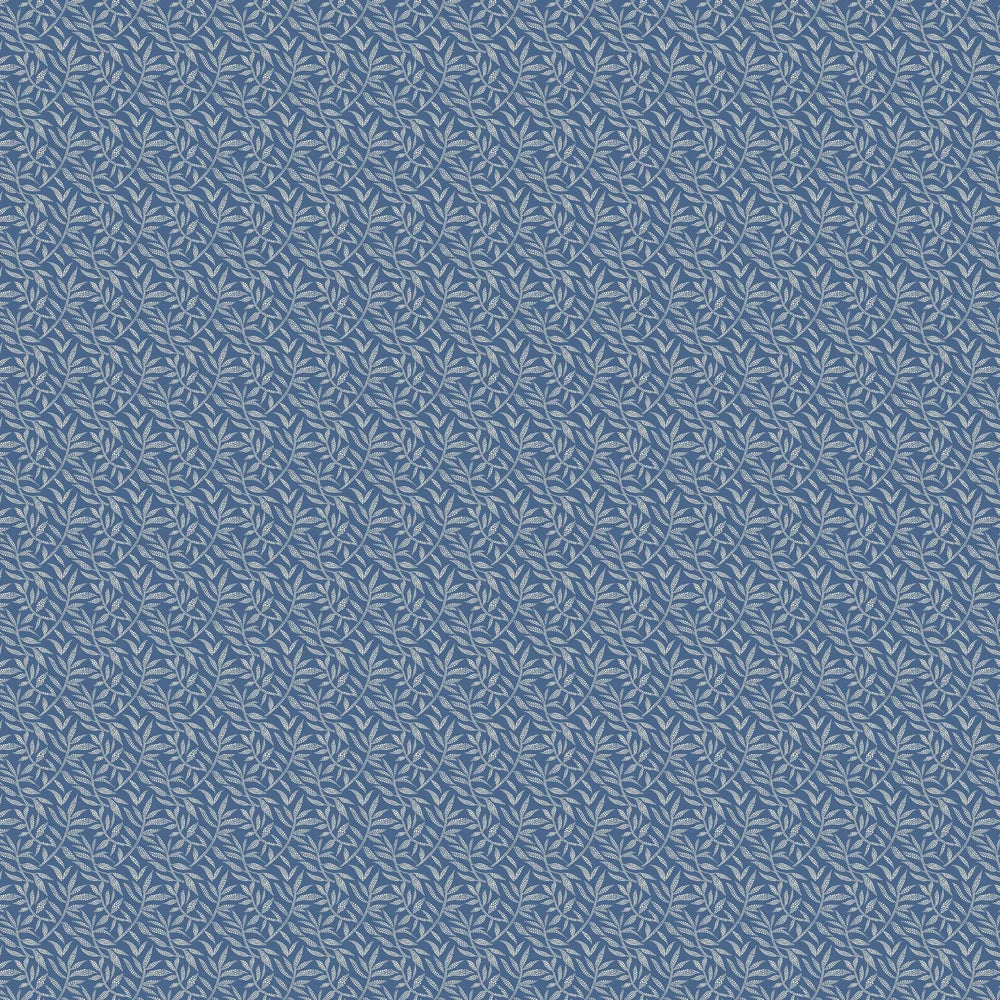 Dotty Leaf - Royal Wallpaper