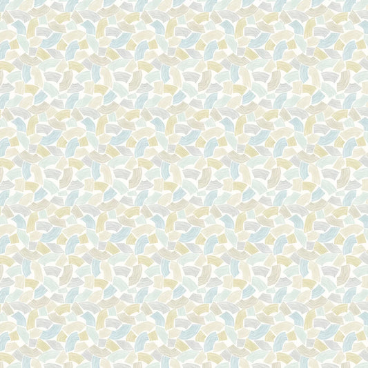 Elements - Duck Egg & Linen Wallpaper