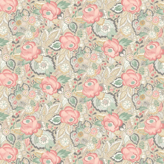 Emily Rose - Soft Flamingo Wallpaper