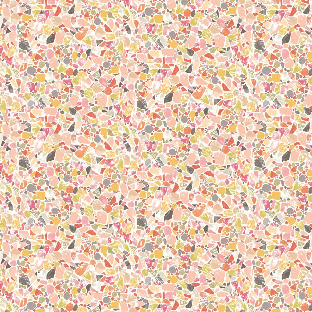 Fragments - Coral Crush Wallpaper