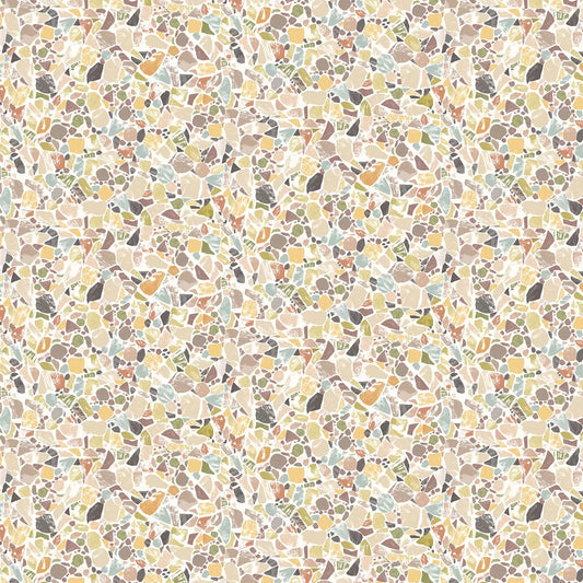 Fragments - Fossil & Sage Wallpaper