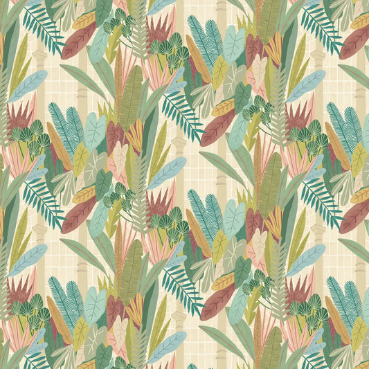Glasshouse - Forest & Chestnut Wallpaper