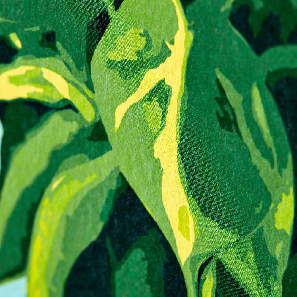 Houseplant - Cerulean Twist Wallpaper