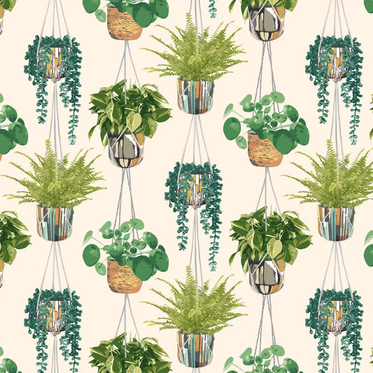 Houseplant - Sage & Cider Wallpaper