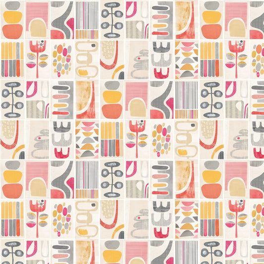 Snip Snip - Tulip & Smoke Wallpaper