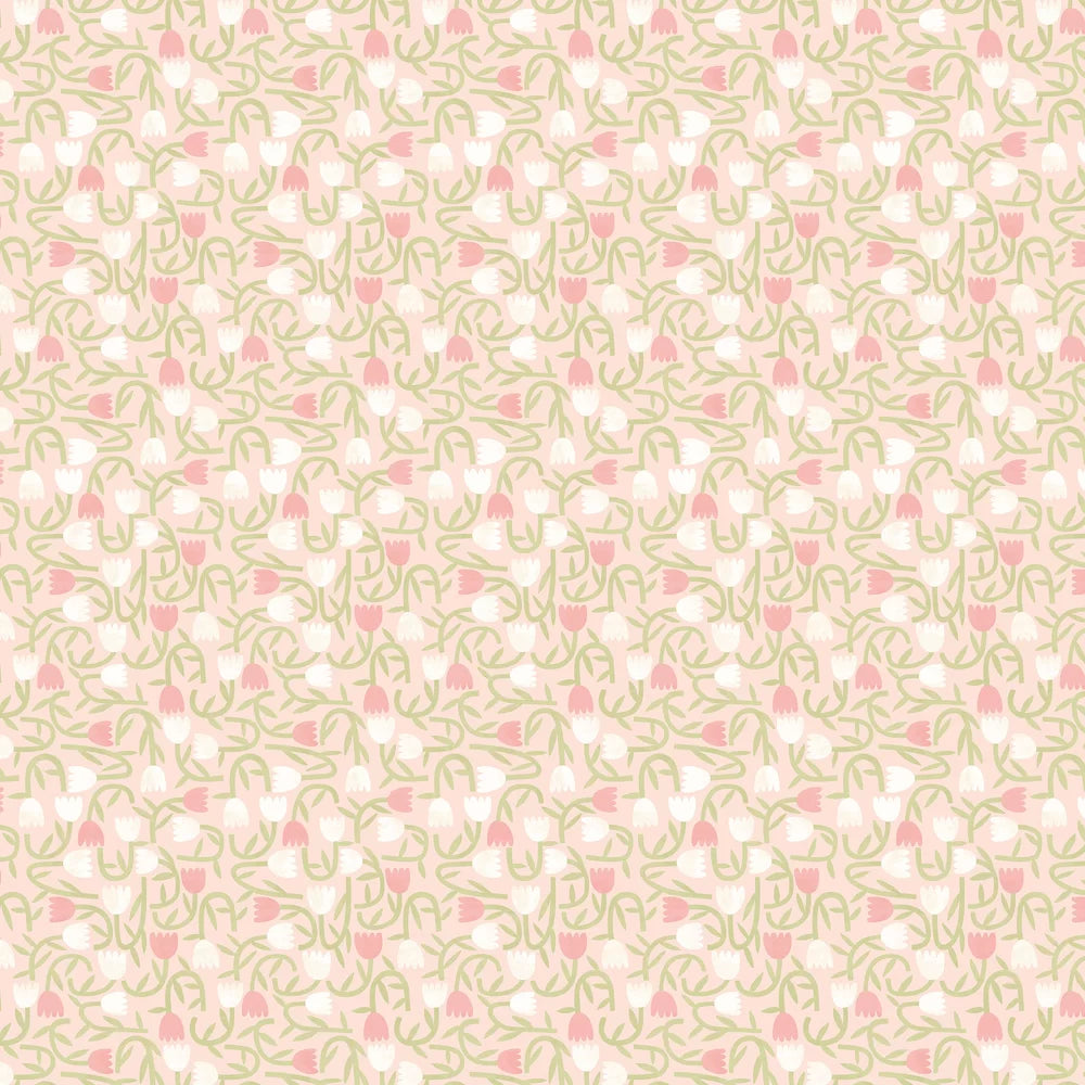 Tiny Tulip - Blush Wallpaper
