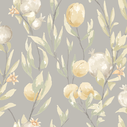 Pomegranate Trail Seal - Wallpaper Inn