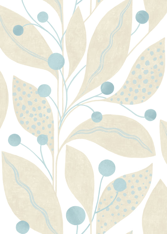 Berry Dot Surf - Wallpaper Inn