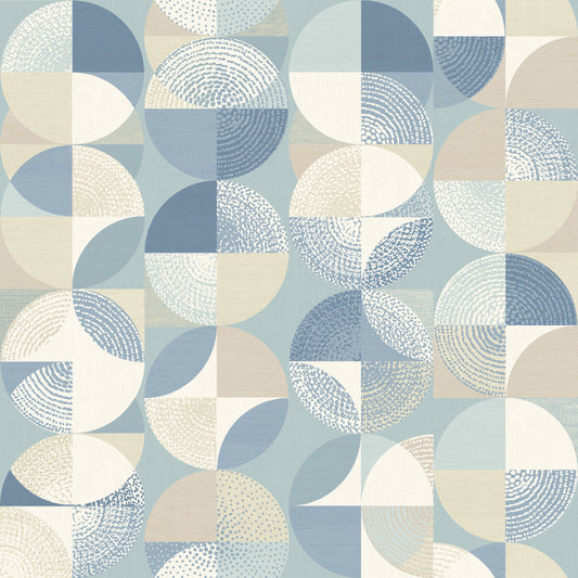 Orb Copenhagen Blue - Wallpaper Inn