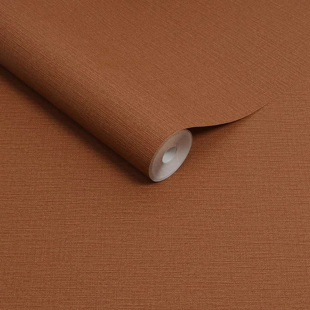 Amour - Terra Terracotta Wallpaper