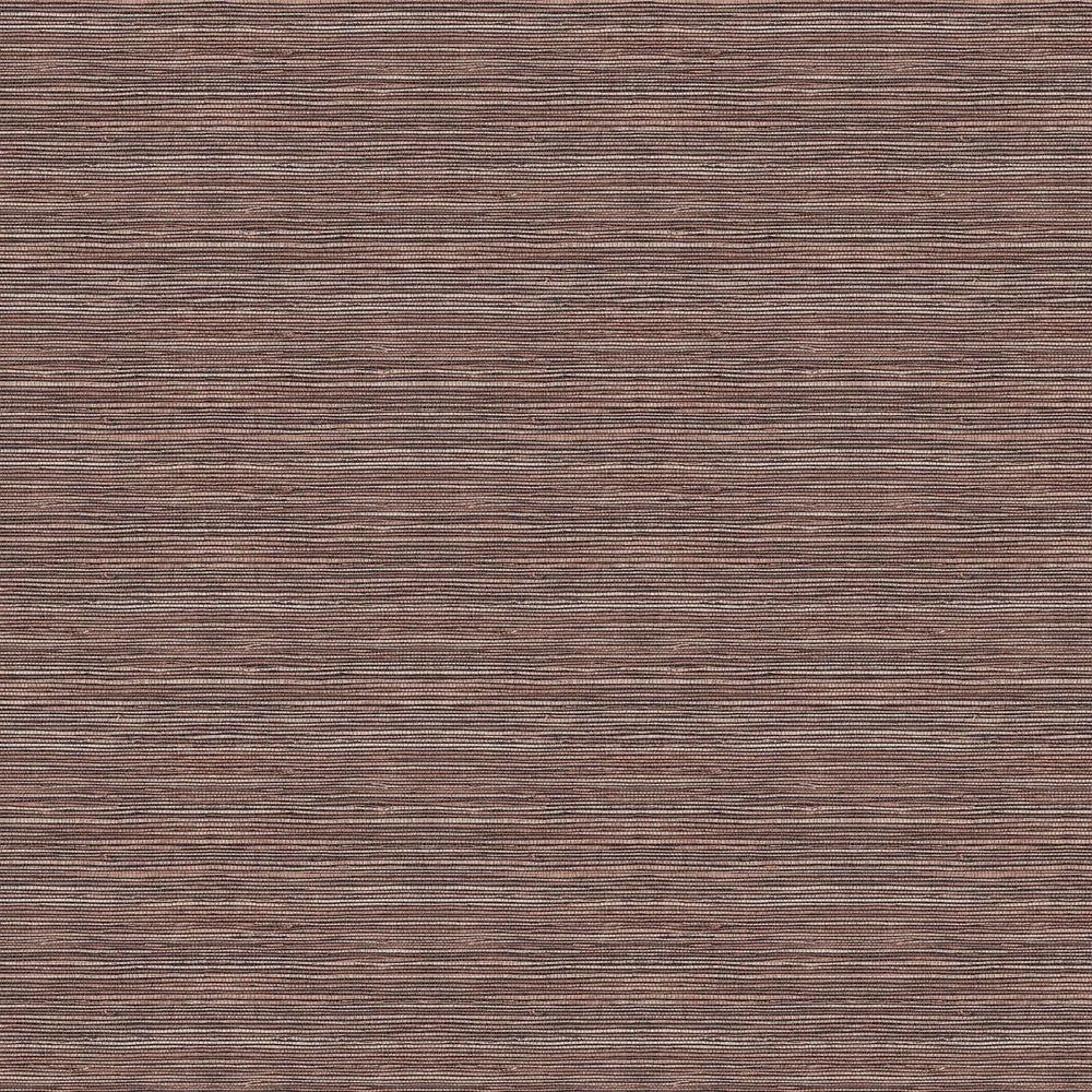 Emperor Grasscloth - Terra Orange Wallpaper