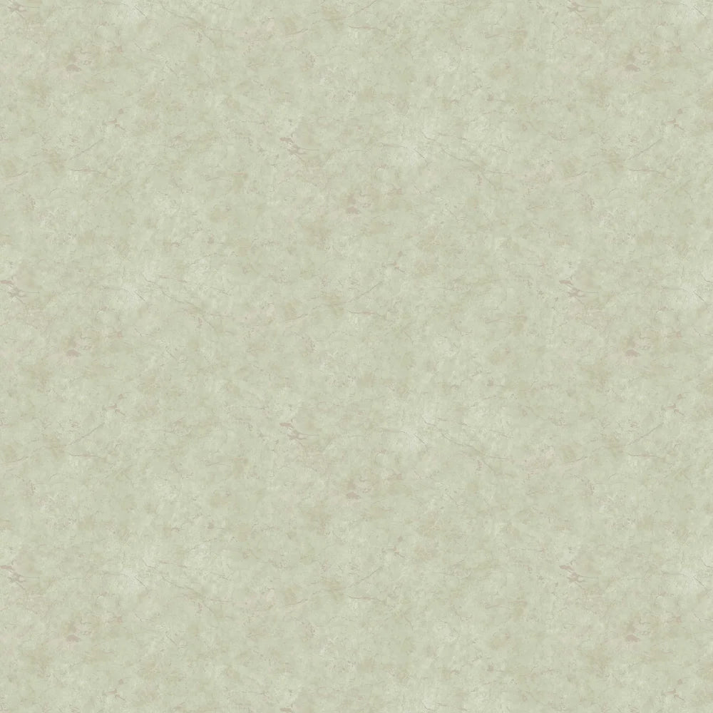Gilded Plaster - Sage / Gold Wallpaper