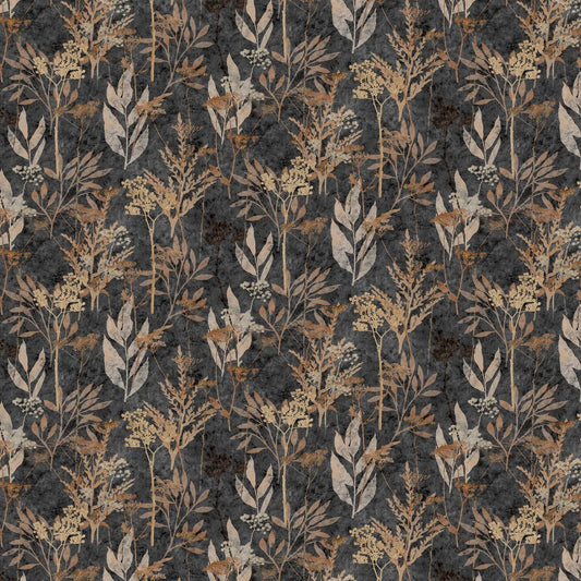 Solstice - Black Gold Wallpaper