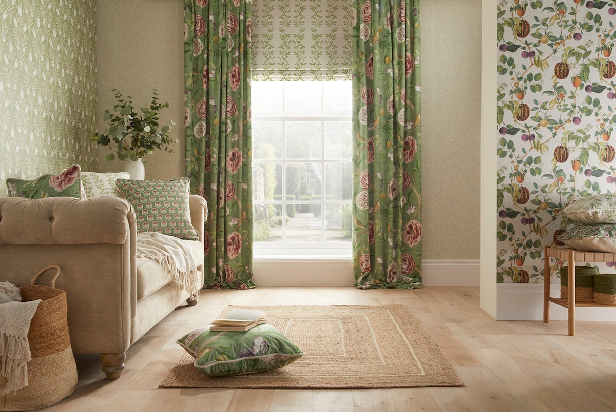 Artisan Weave Neutral/Citrus - Wallpaper Inn 
