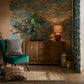 Artisan Weave Orange Wallpaper