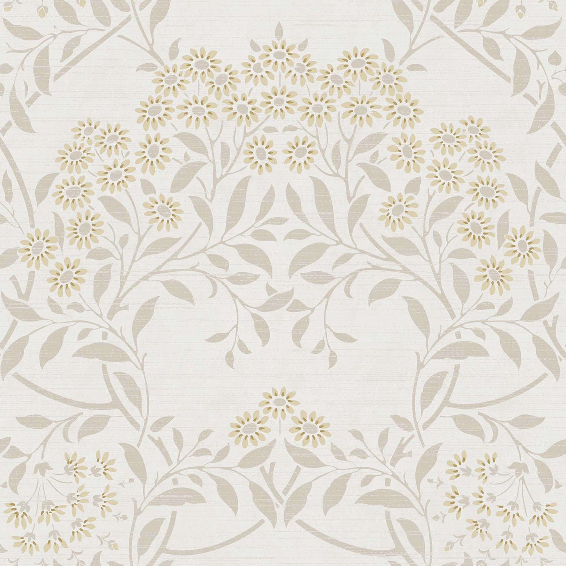 Floral Trail Neutral - Wallpaper Inn 