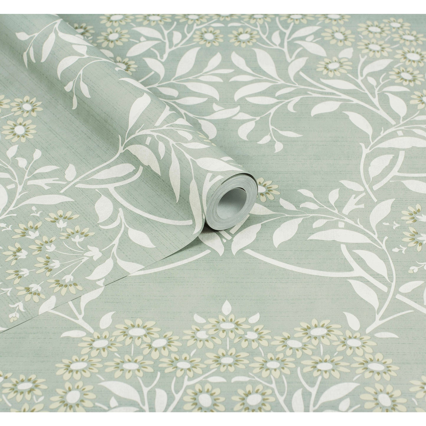 Floral Trail Sage - Wallpaper Inn 