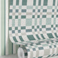 Bergan Green/Natural Wallpaper - Wallpaper Inn 