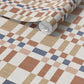 Beran Terracotta/Denim Wallpaper