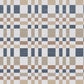 Beran Navy/Natural Wallpaper