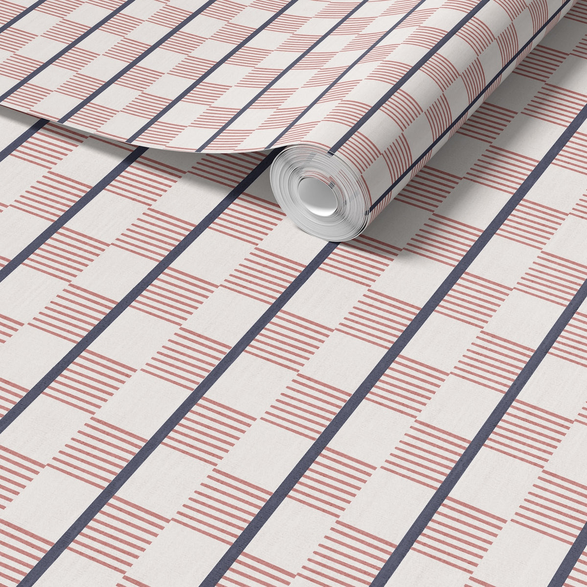 Ponty Terracotta Wallpaper