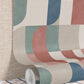 Atton Salmon/Teal Wallpaper
