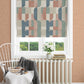 Atton Salmon/Teal Fabric
