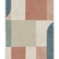 Atton Salmon/Teal Fabric