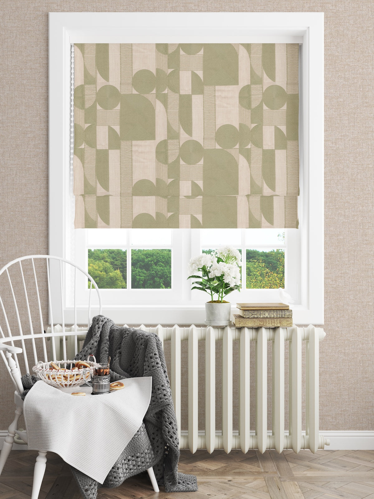 Beckett Sage Fabric