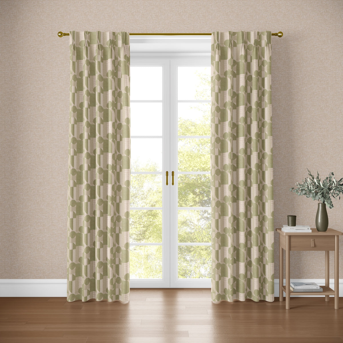 Beckett Sage Fabric