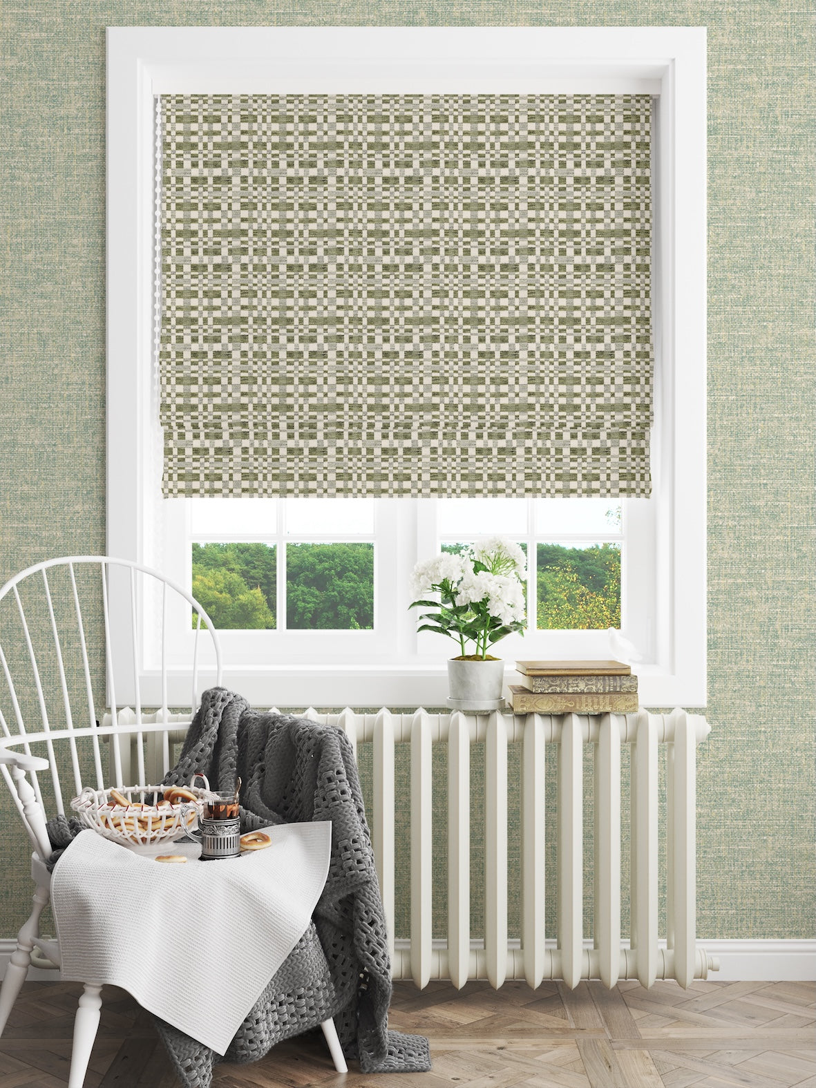 Whittle Green Fabric