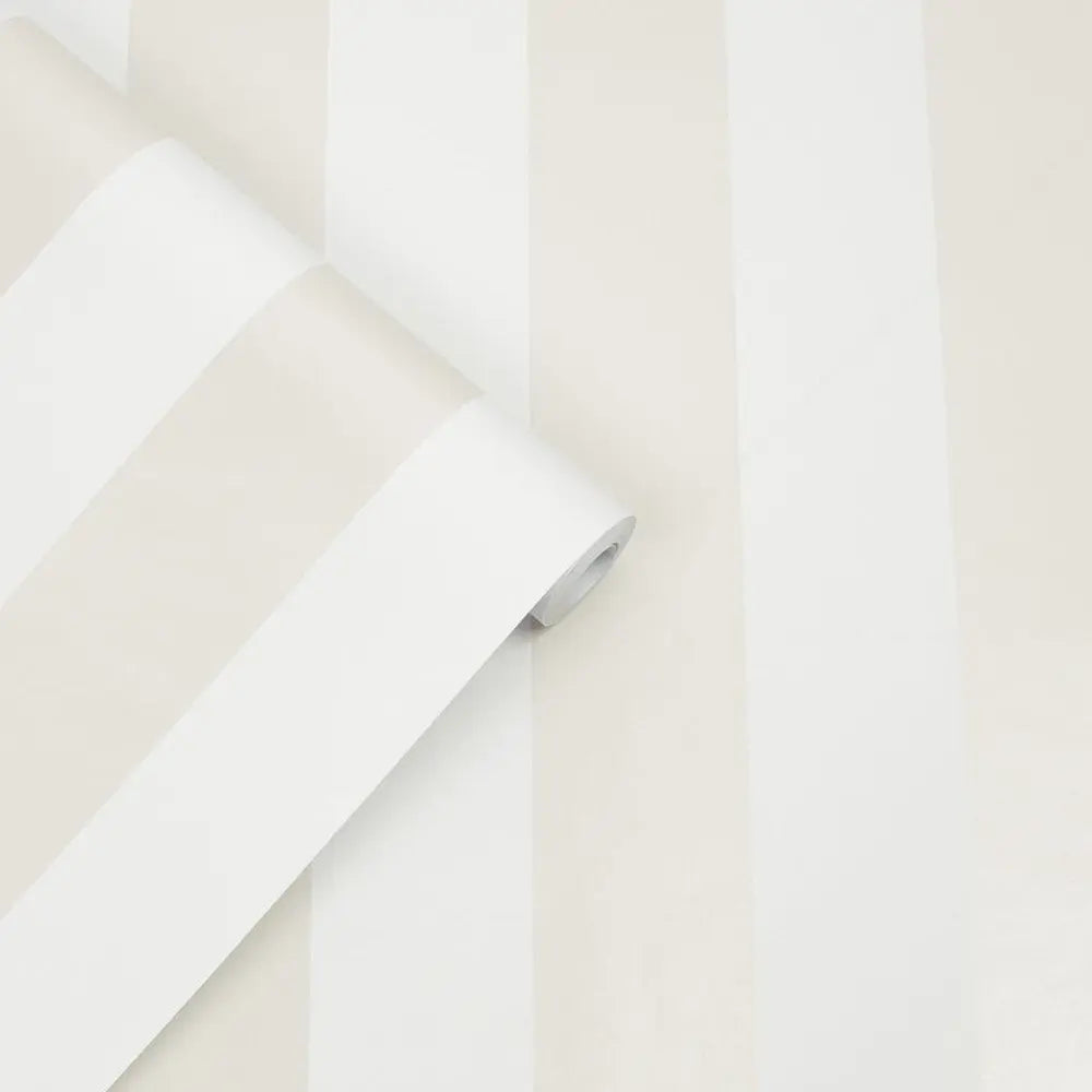 Lille Pearlescent Stripe Wallpaper Wallpaper Inn