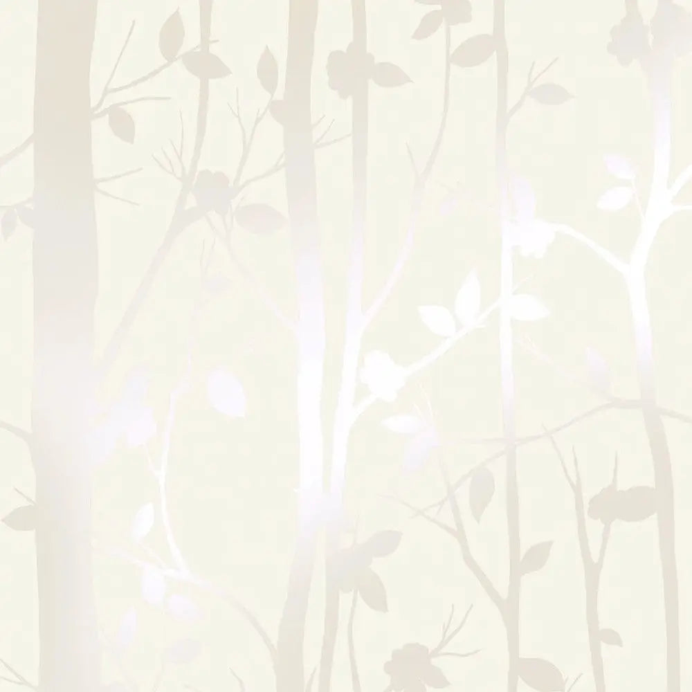 Cottonwood Pearlescent White Wallpaper Wallpaper Inn