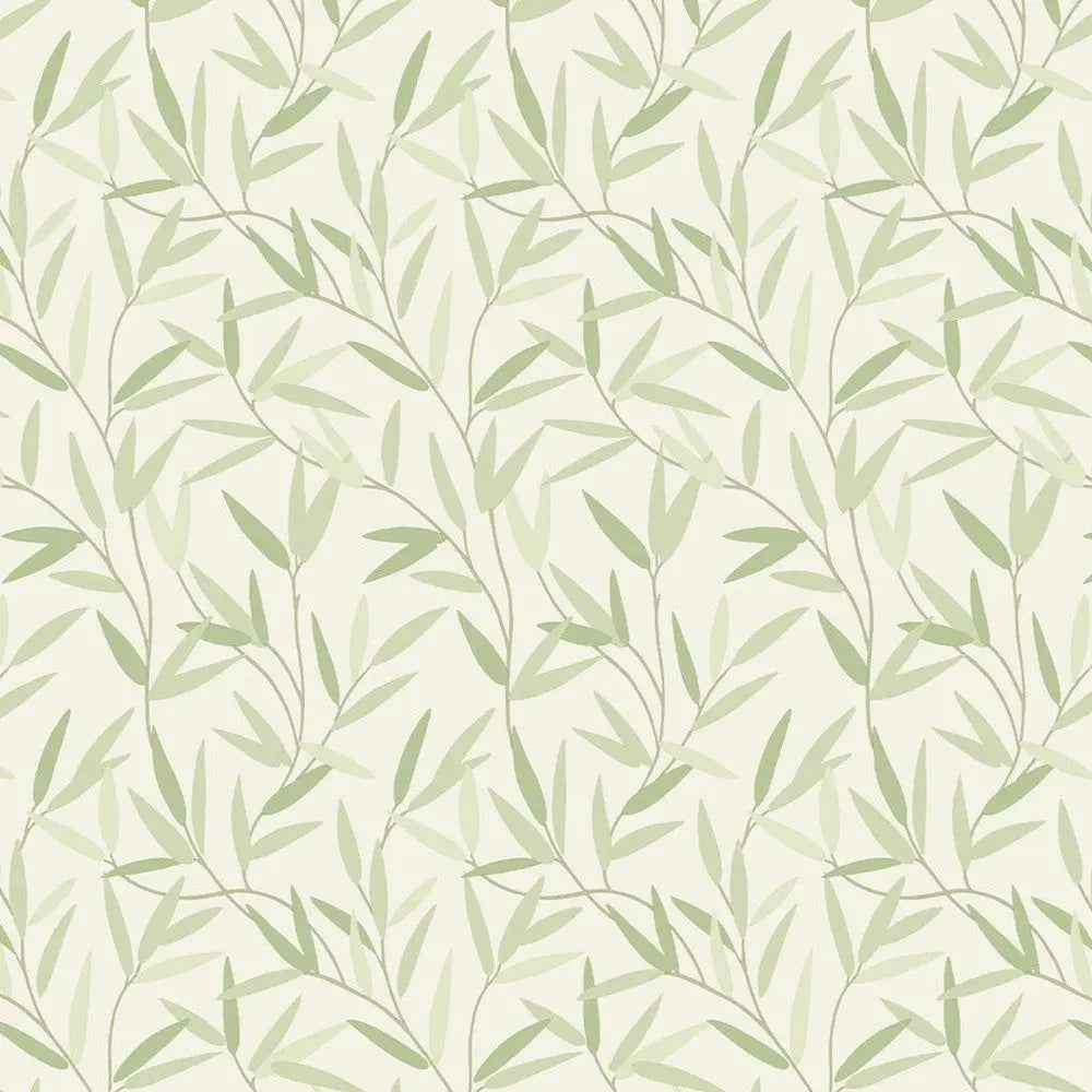 Willow Leaf Wallpaper Wallpaper Inn