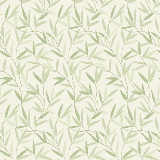 Willow Leaf Wallpaper Wallpaper Inn