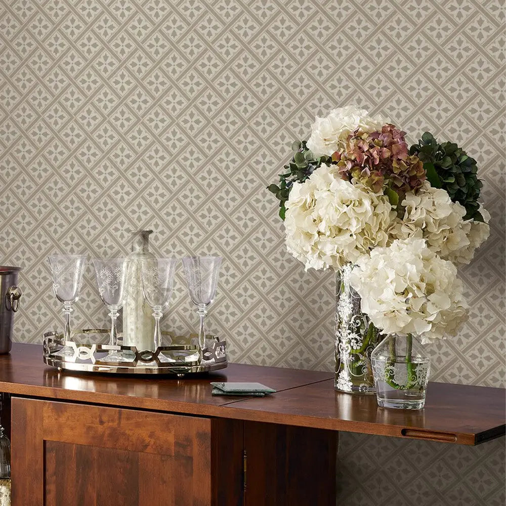 Mr Jones Dove Grey Wallpaper Wallpaper Inn