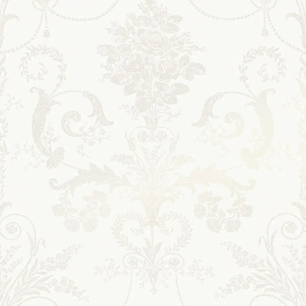 Josette White Wallpaper Inn